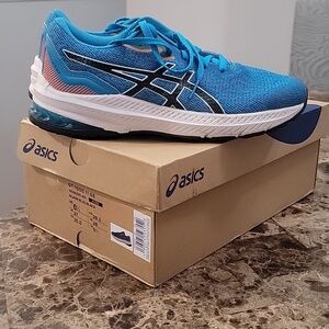 ASICS Kids GT-1000 11 GS Blue/Black Shoes W102